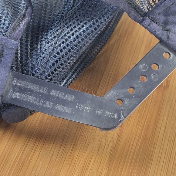 Vintage CAT Diesel Power Mesh Trucker Cap USA‎ Adjustable Blue Caterpillar Inc - Picture 11 of 12